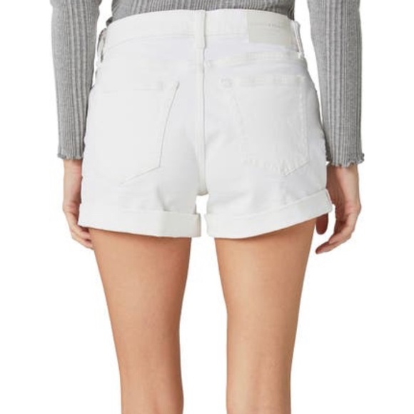 NWT-Lucky Brand White Boyfriend Shorts - Picture 3 of 13